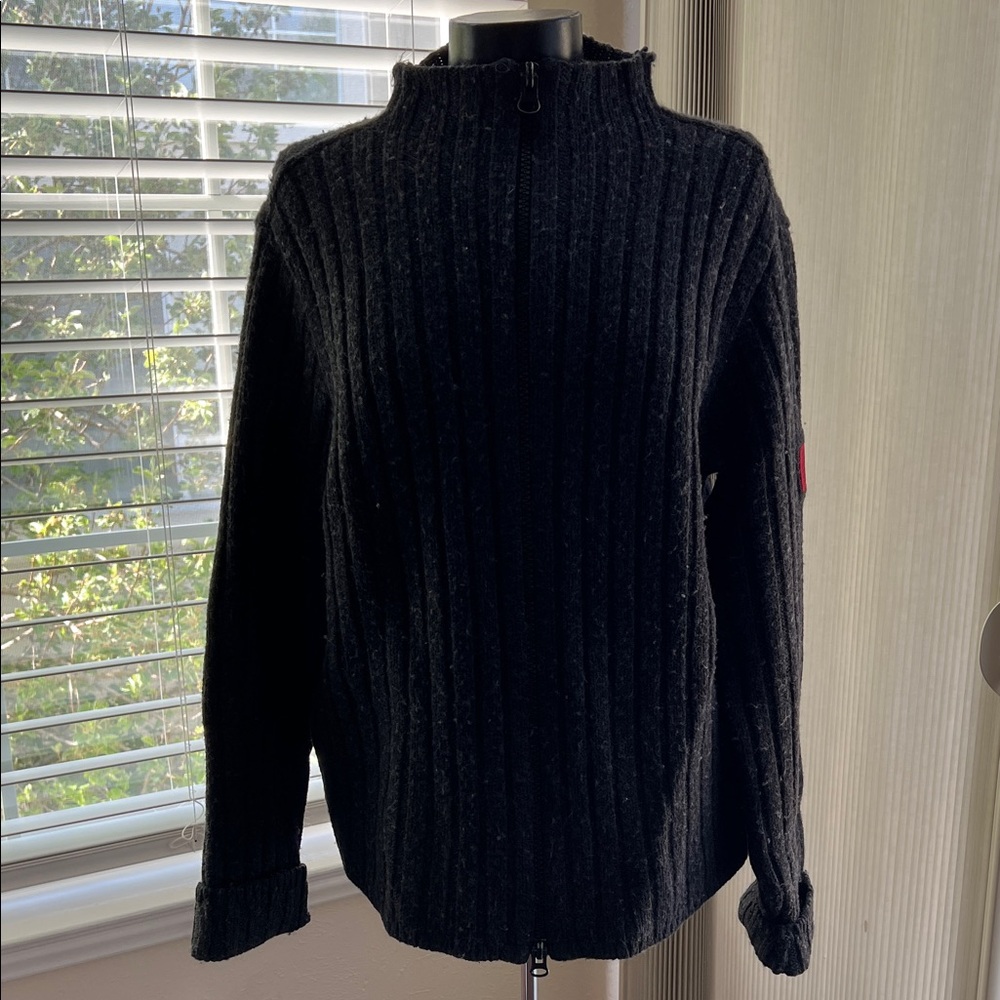 Abercrombie Dark Gray Zip Sweater